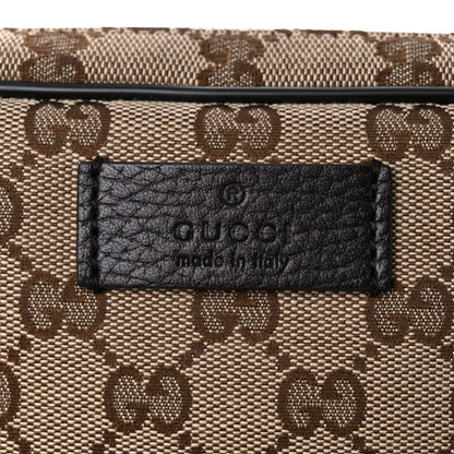 Gucci Monogram Belt Bag Dark Brown 11 of 11