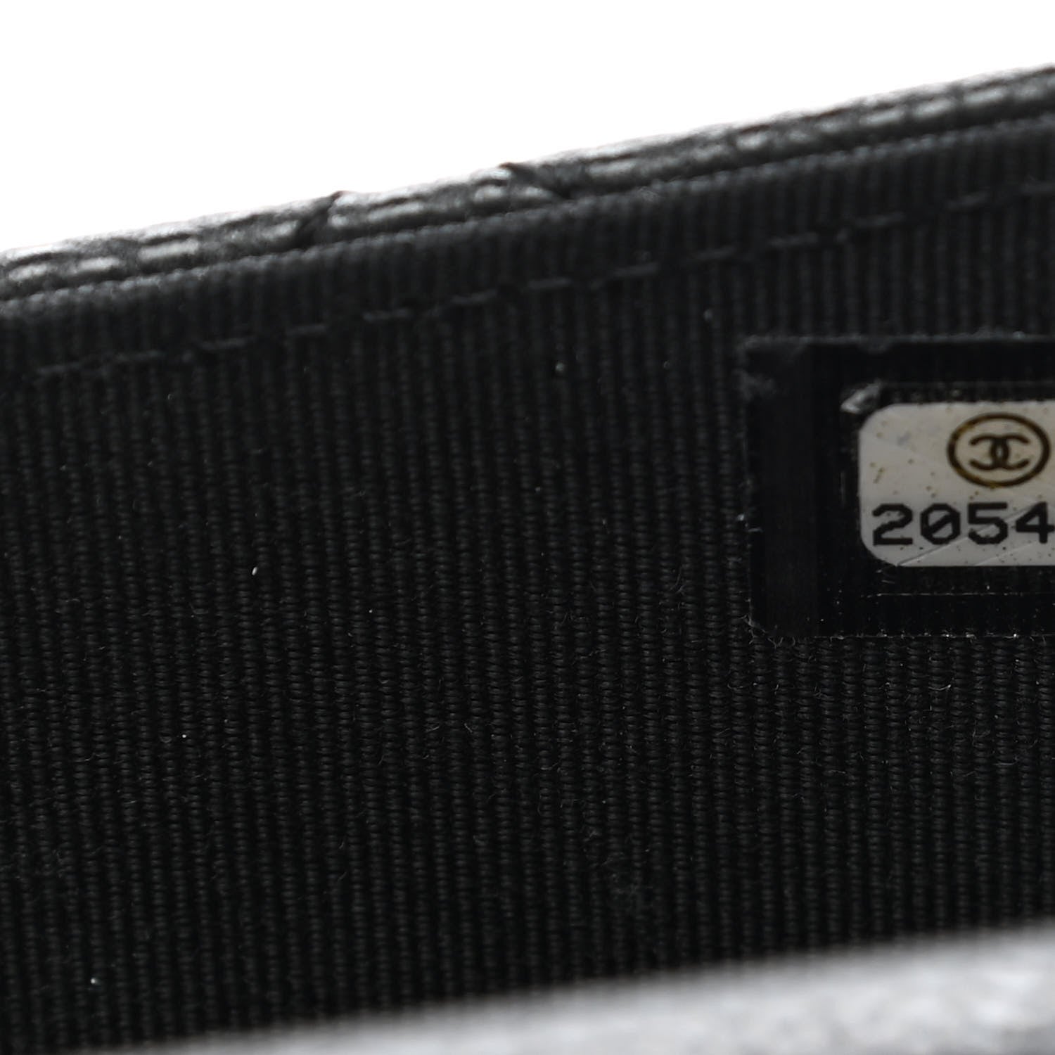 Chanel Caviar Quilted Travel Wallet Black 8 of 9