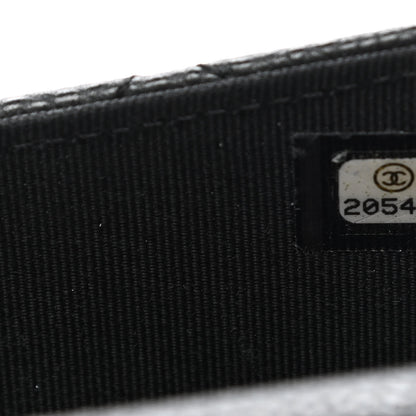 Chanel Caviar Quilted Travel Wallet Black 8 of 9