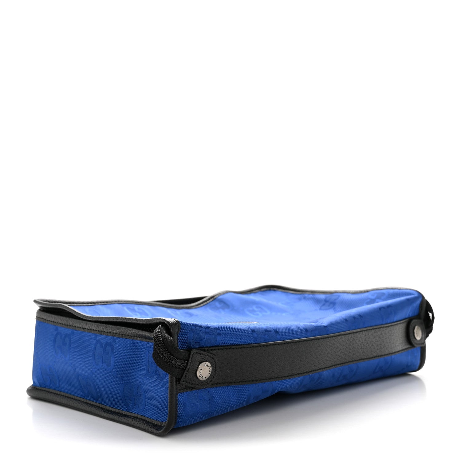 Gucci Econyl Nylon Monogram Off The Grid Packing Cube Orient Blue New Plaster 3 of 7