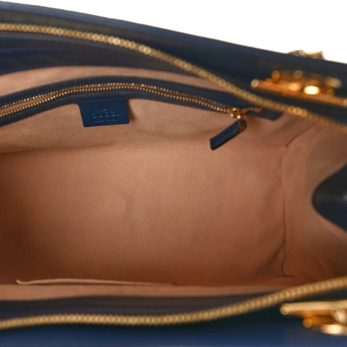 Guccissima Signature Medium Shoulder Tote Bag Blue