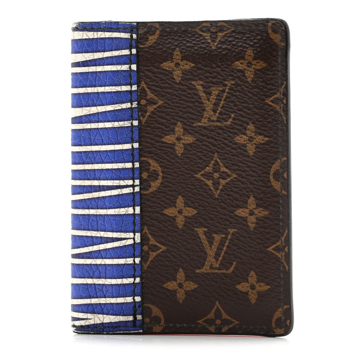 Monogram Patchwork Pocket Organizer NM