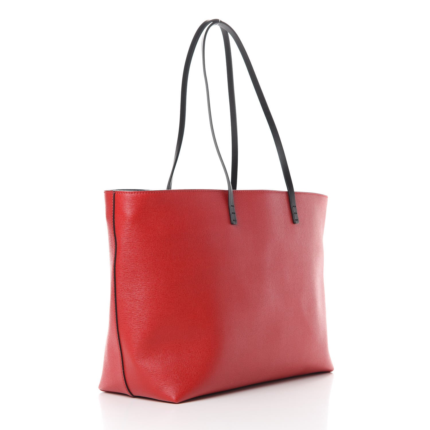 Fendi Vitello Elite Cuoio Monster Buggies Medium Roll Tote Mattone Black Multicolor Lavagna 3 of 11
