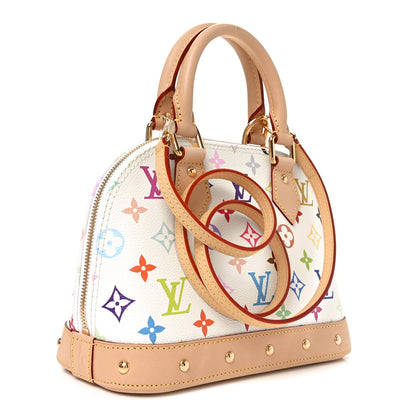Louis Vuitton LV x TM Monogram Multicolor Alma BB White 3 of 9