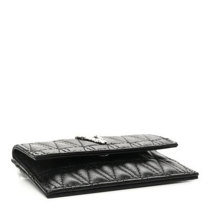 Versace Nappa Quilted Virtus Evening Bag Black 4 of 9