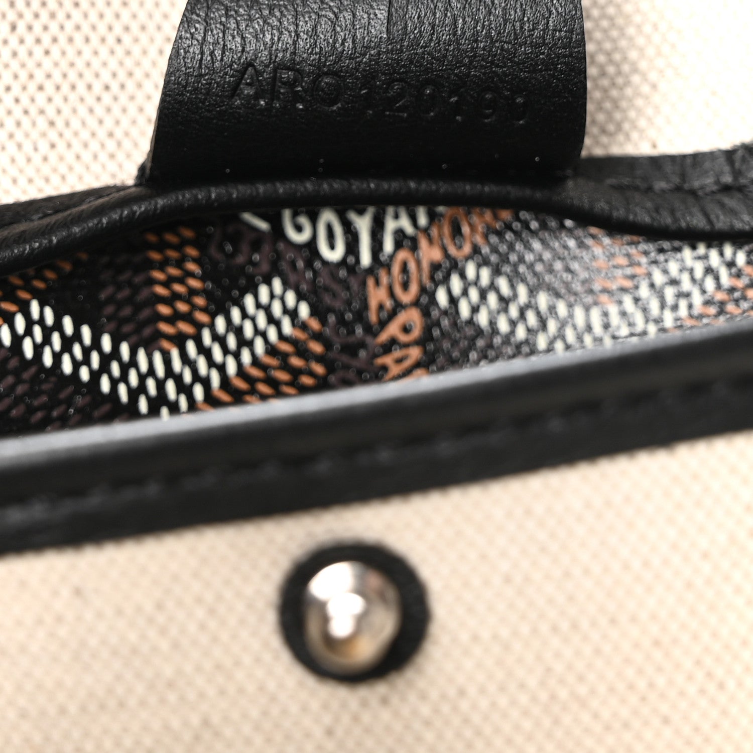 Goyard Goyardine Artois MM Black 7 of 10