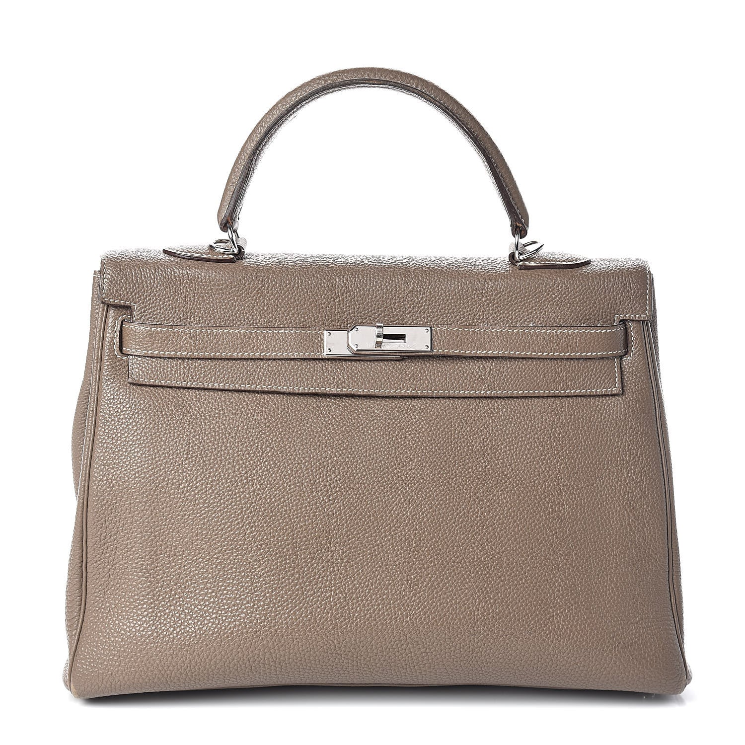 Hermes Togo Kelly Retourne 35 Etoupe 1 of 36