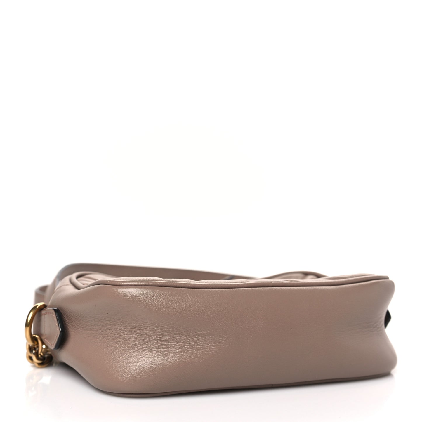 Calfskin Matelasse Mini GG Marmont Chain Shoulder Bag Porcelain Rose