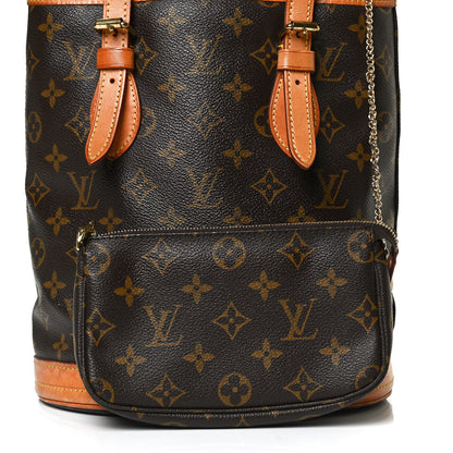 Louis Vuitton Monogram Petit Bucket 23 8 of 17