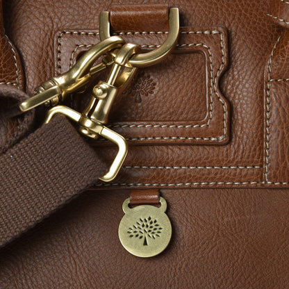 Mulberry Natural Leather Cara Delevigne Convertible Satchel Oak 11 of 12