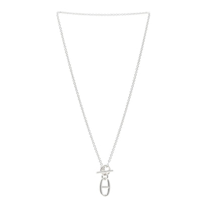 Hermes Sterling Silver Amulette Chaine d'Ancre Necklace 3 of 5