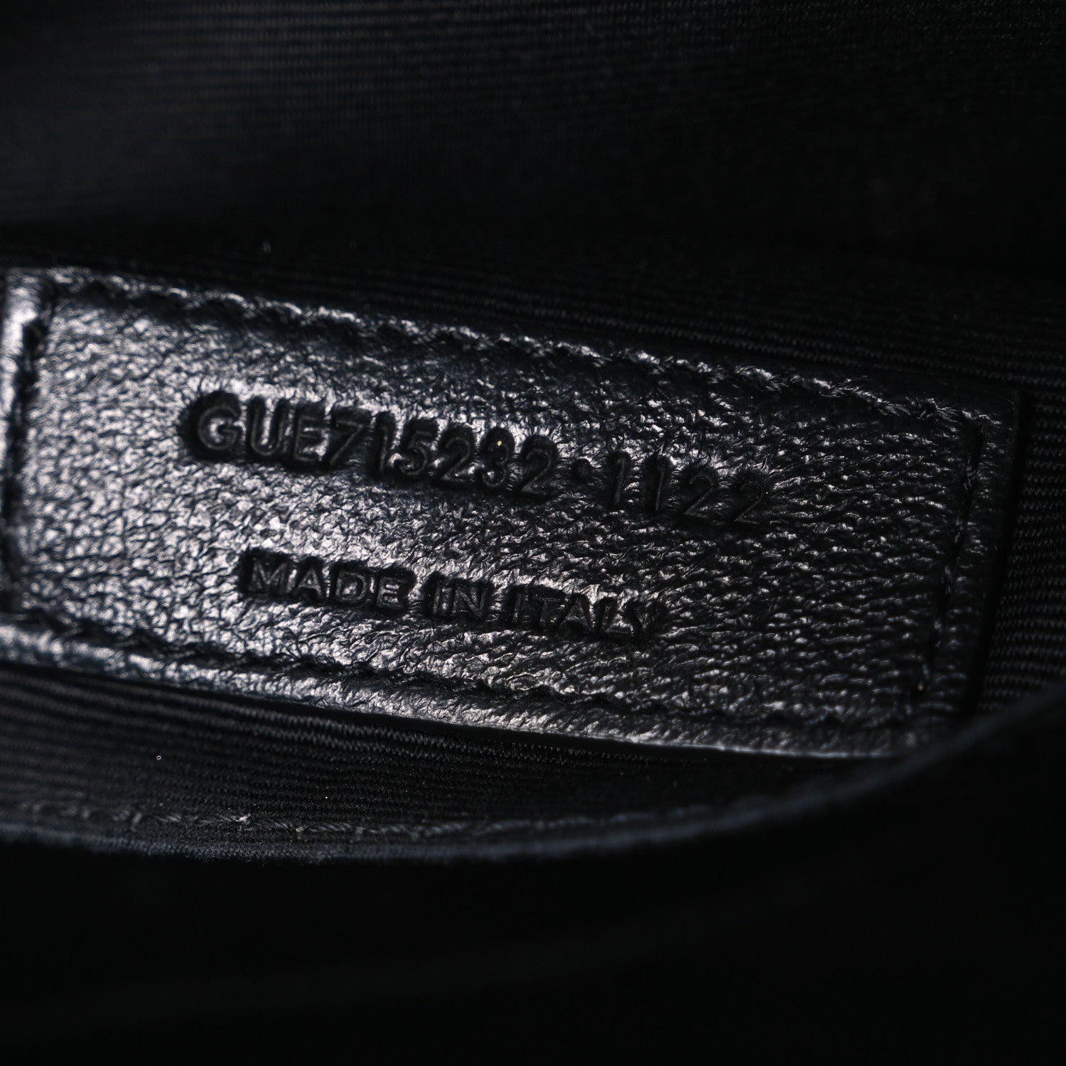 Saint Laurent Calfskin Matelasse Monogram Lou Camera Bag Black 7 of 10