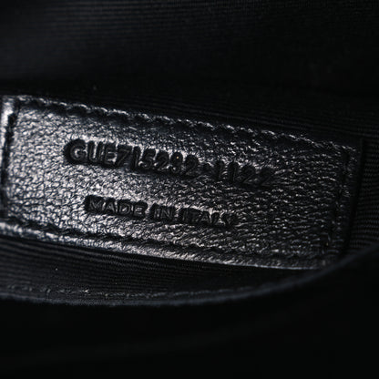 Saint Laurent Calfskin Matelasse Monogram Lou Camera Bag Black 7 of 10