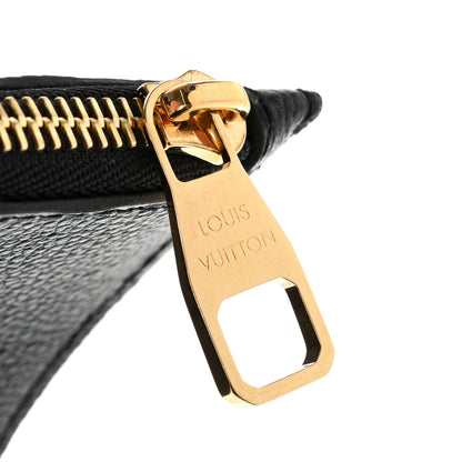 Louis Vuitton Empreinte Monogram Giant Neverfull MM Pochette Black 8 of 9