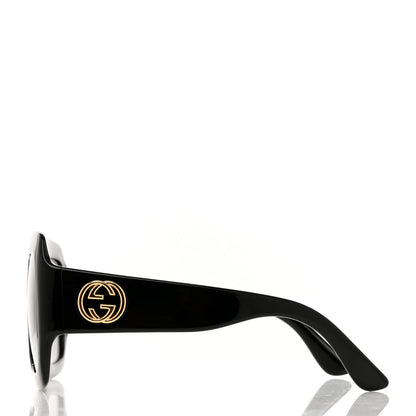 Gucci Acetate Square Frame Sunglasses GG0053S Black 3 of 6