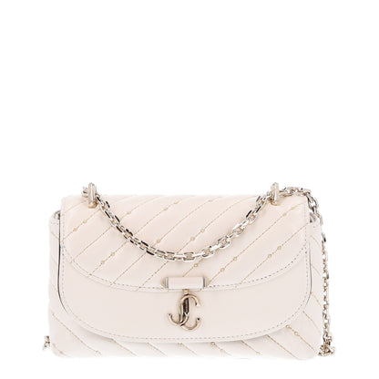 Jimmy Choo Nappa Quilted Avenue Curve Latte 1 of 10