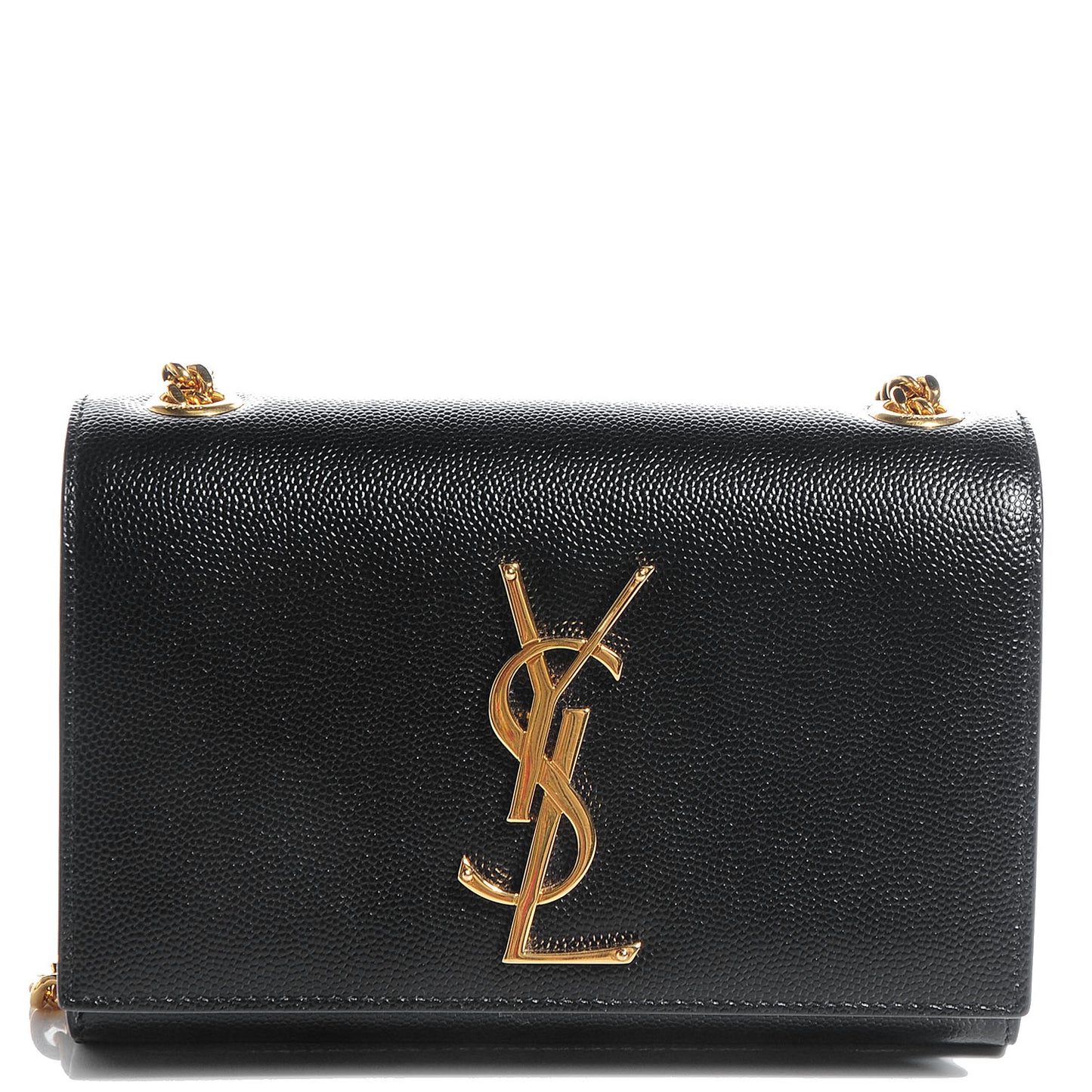 Grain De Poudre Small Classic Monogram Satchel Black