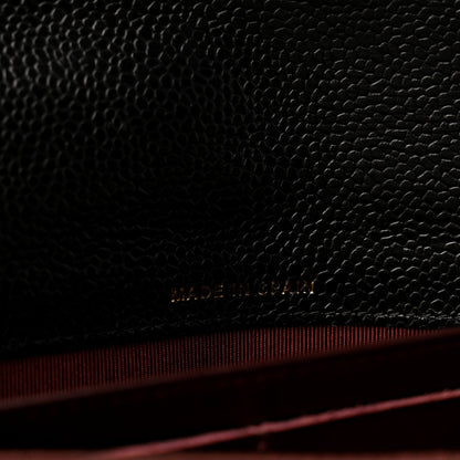 Chanel Caviar Quilted Large Flap Wallet Black 7 of 12