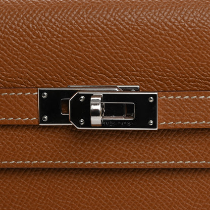 Hermes Epsom Kelly Longue Wallet Gold 8 of 10