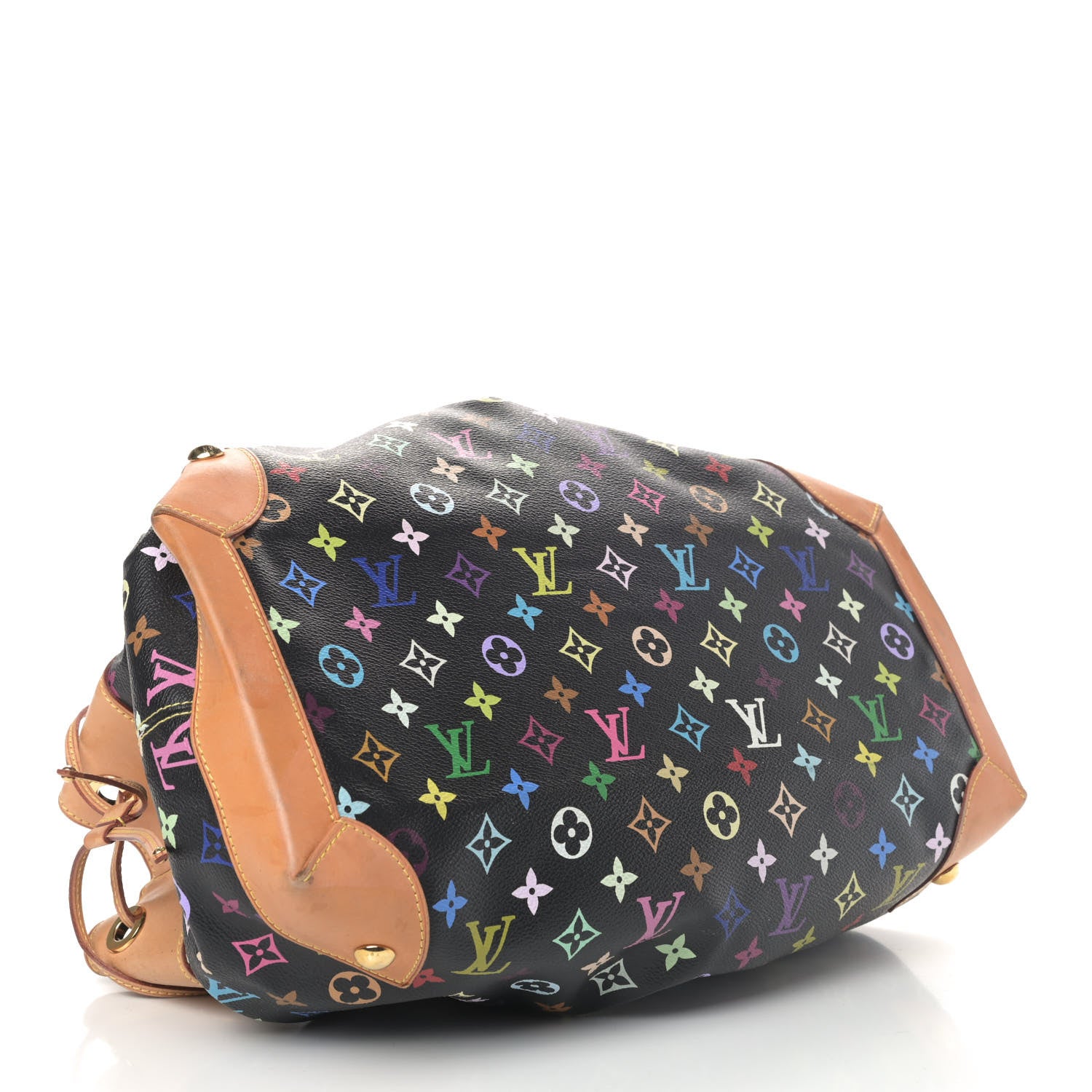 Louis Vuitton Monogram Multicolor Ursula Black 3 of 9