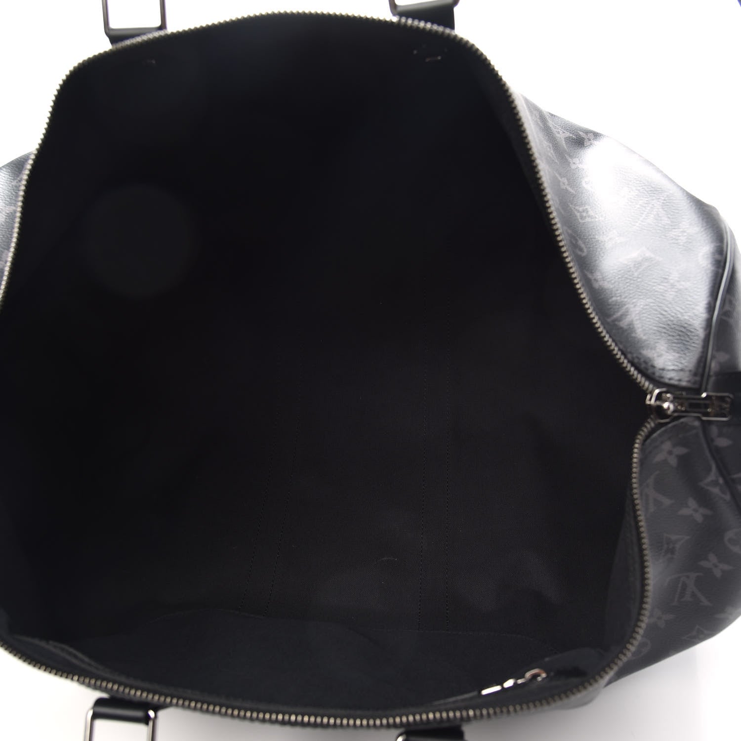 Louis Vuitton Monogram Eclipse Keepall Bandouliere 55 4 of 8