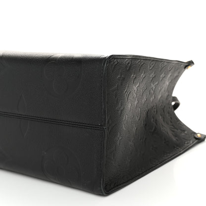 Louis Vuitton Empreinte Monogram Giant Onthego GM Black 10 of 11
