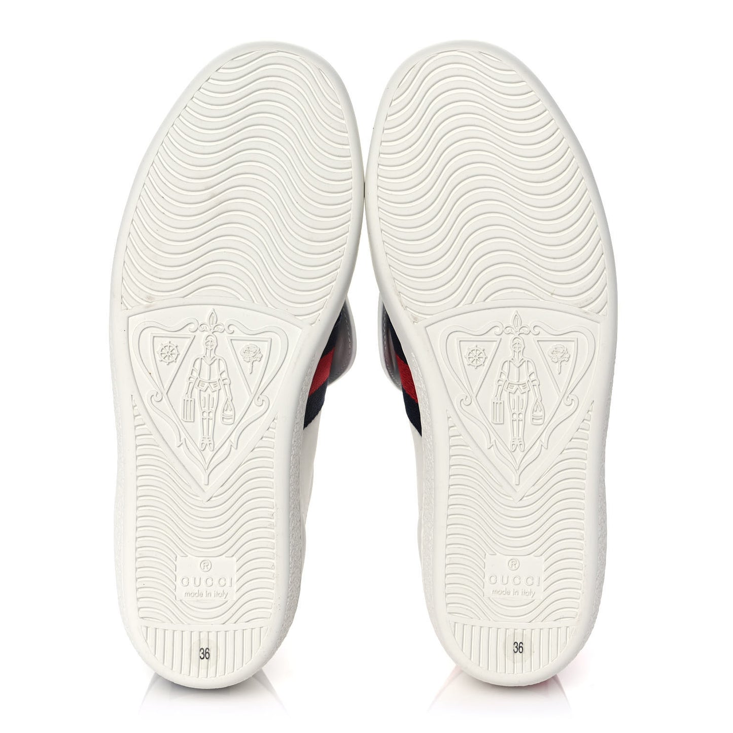 Calfskin Ayers Web Crystal LOVED Womens New Ace Sneakers 36 White