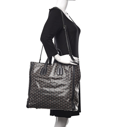 Goyard Goyardine Voltaire Tote Black 2 of 15