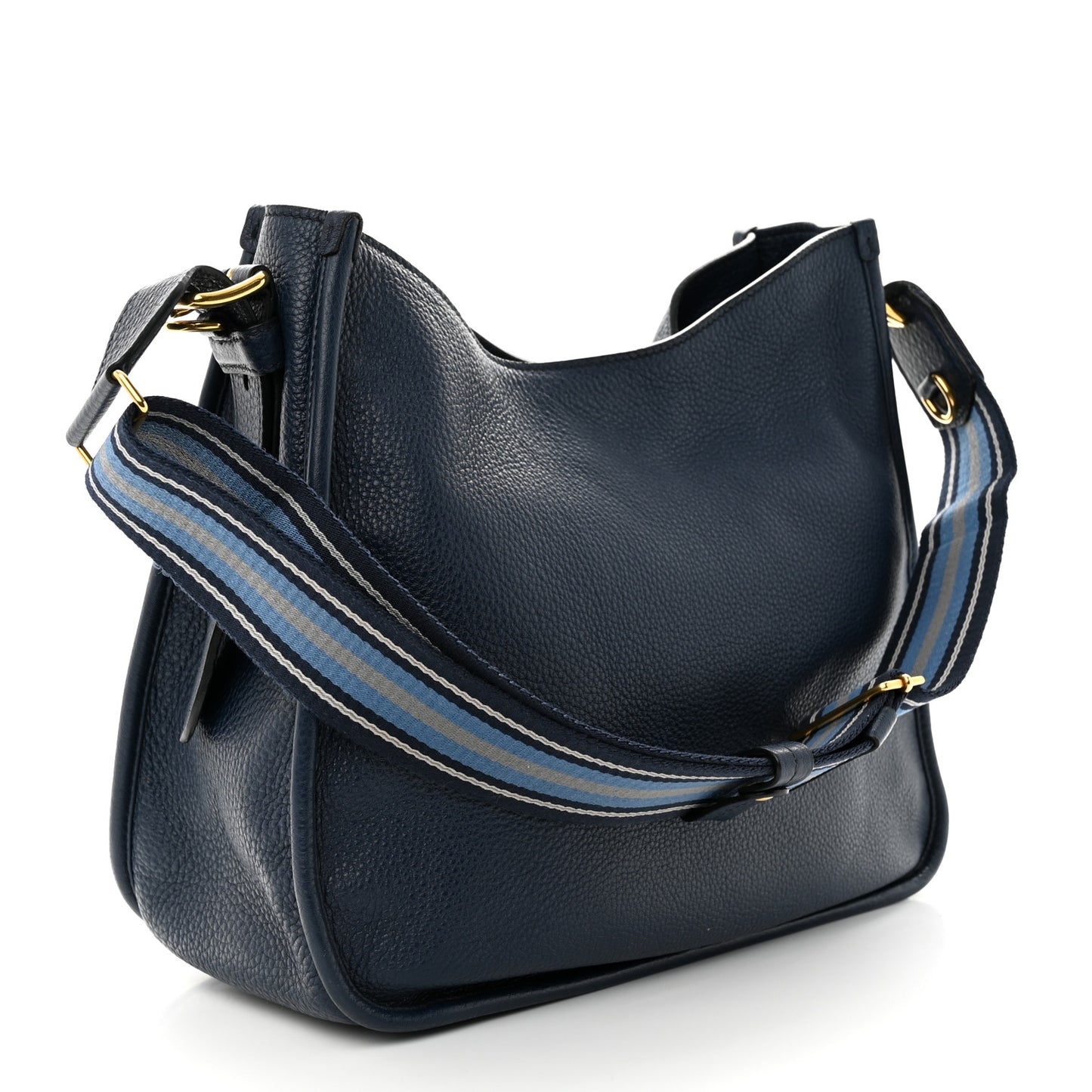 Vitello Daino Hobo Messenger Bag Baltico