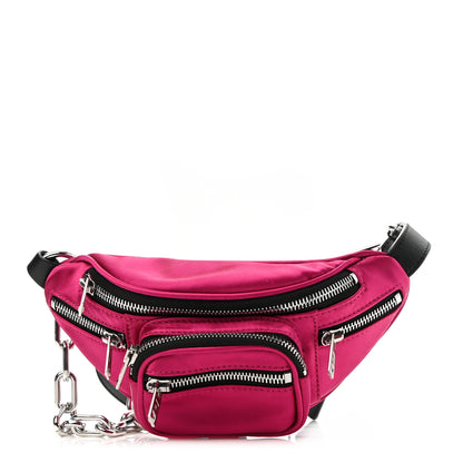 Alexander Wang Satin Attica Mini Belt Bag Hot Pink 1 of 8