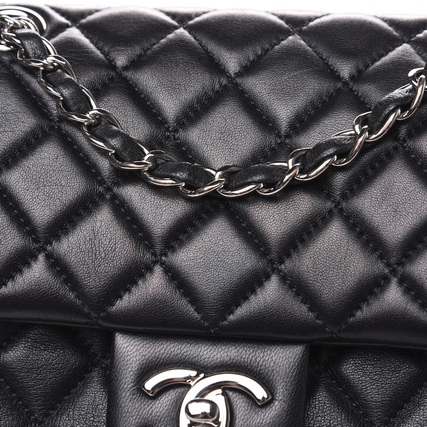 Chanel Calfskin Quilted Small Urban Spirit Backpack Black 11 of 11
