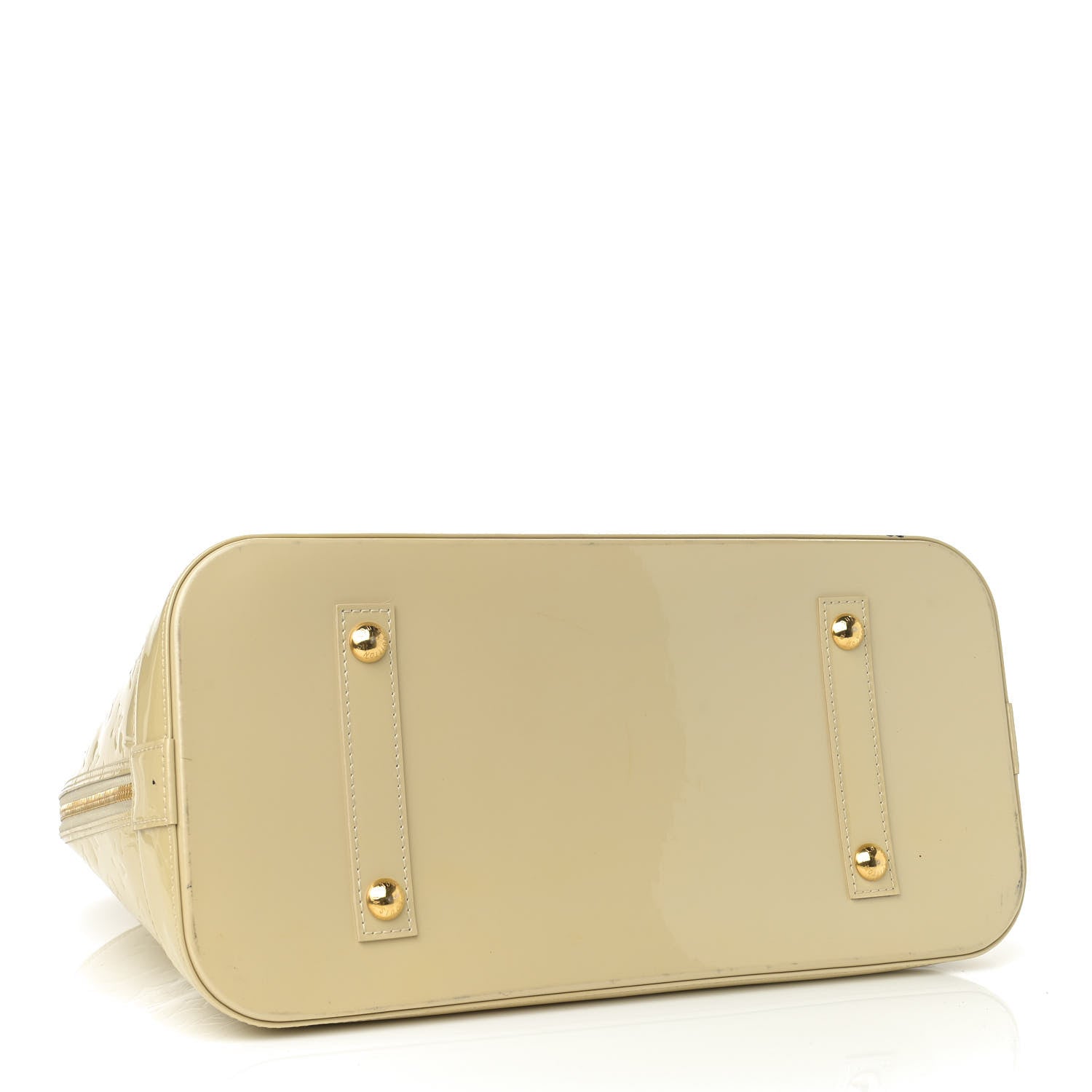 Louis Vuitton Vernis Alma GM Blanc Corail 4 of 15