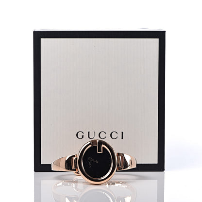 Gucci Stainless Steel 36mm Guccissima Quartz Watch Black 6 of 6