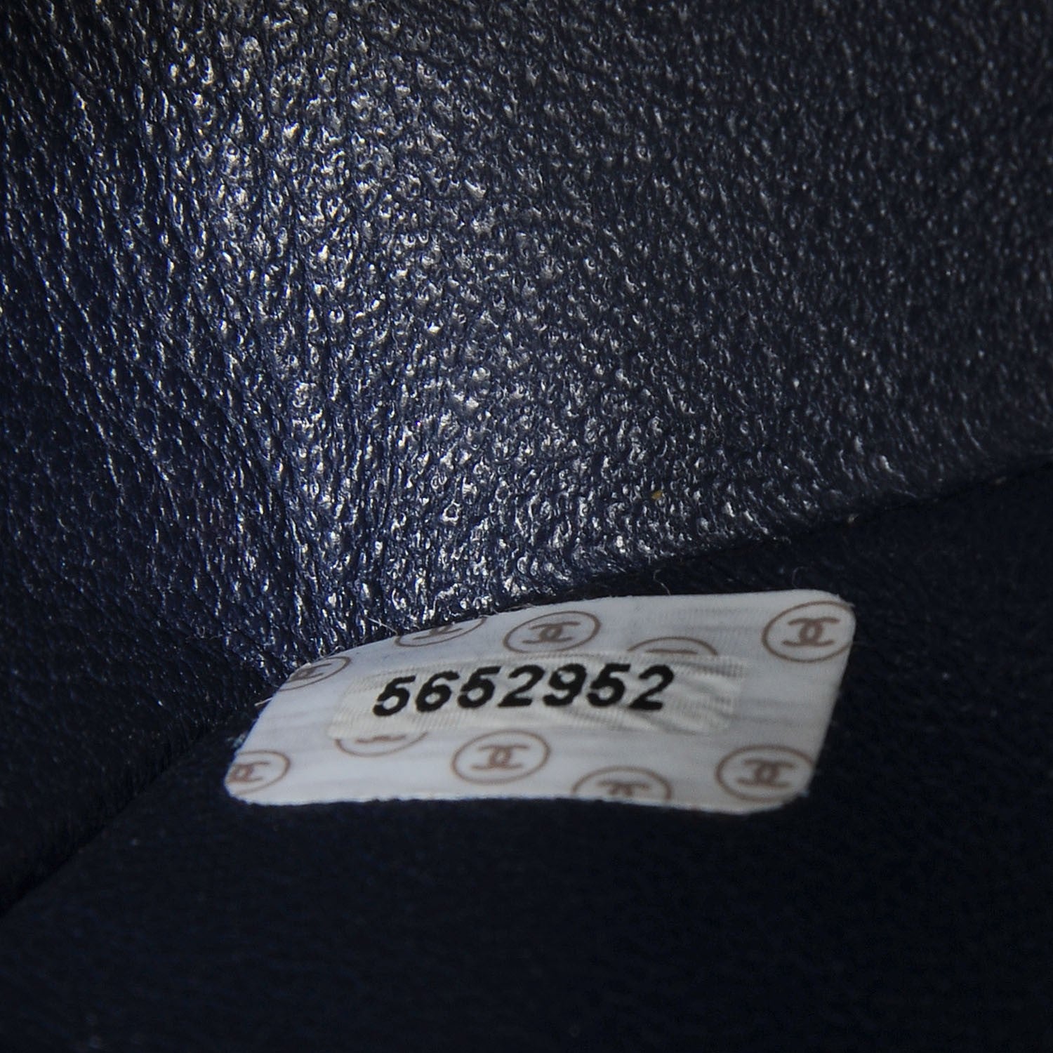 Chanel Denim Quilted Medium Double Flap Navy Blue 9 of 9