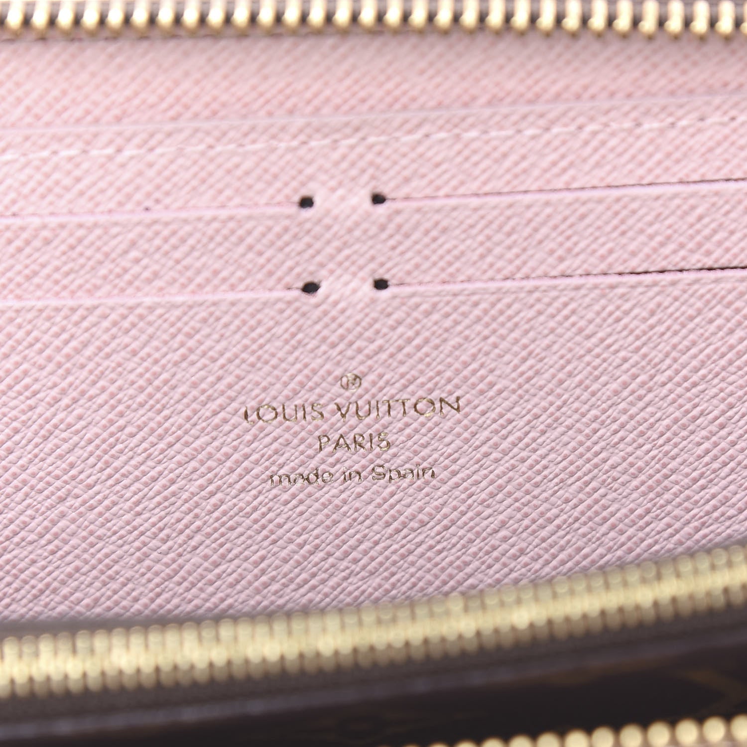 Louis Vuitton Monogram Clemence Wallet Rose Ballerine 8 of 11