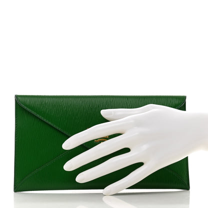Prada Vitello Move Envelope Wallet Larice 2 of 7