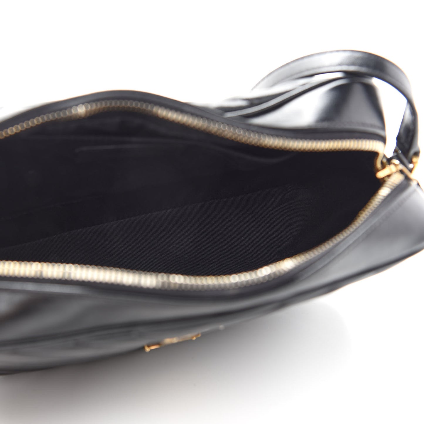 Calfskin Matelasse Monogram Lou Camera Bag Black