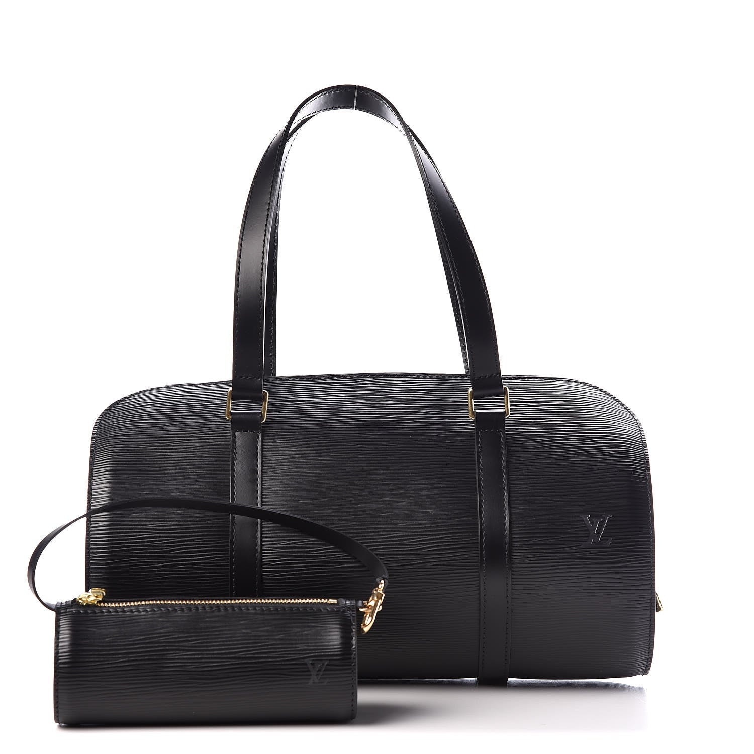 Louis Vuitton Epi Soufflot Black 1 of 9