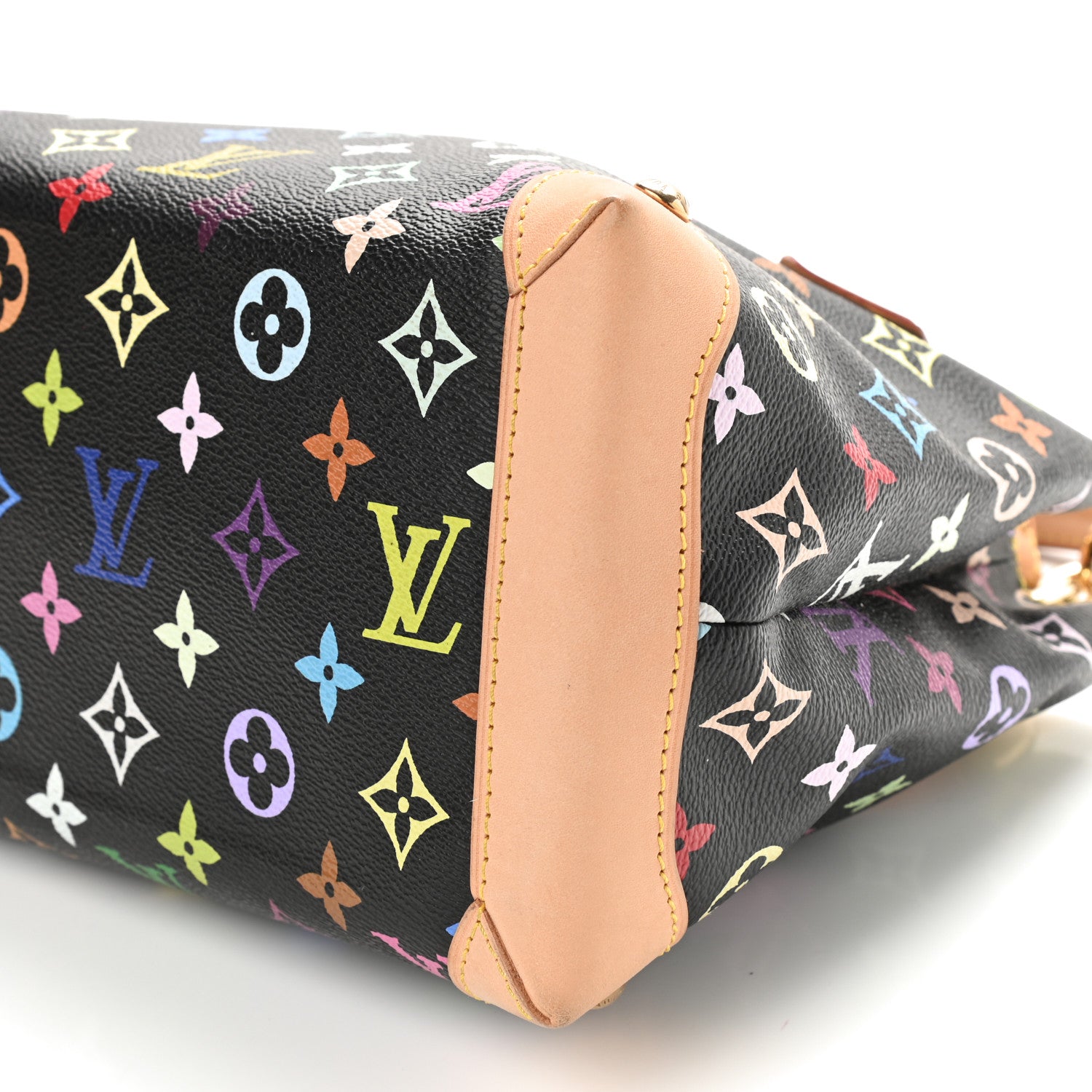 Louis Vuitton Monogram Multicolor Audra Black 8 of 8