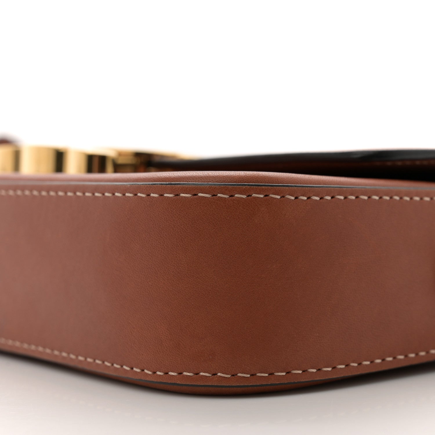 Celine Natural Calfskin Triomphe Shoulder Bag Tan 11 of 11