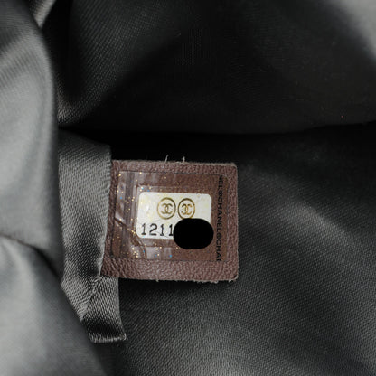 Chanel Jersey Melrose Cabas Black 7 of 7