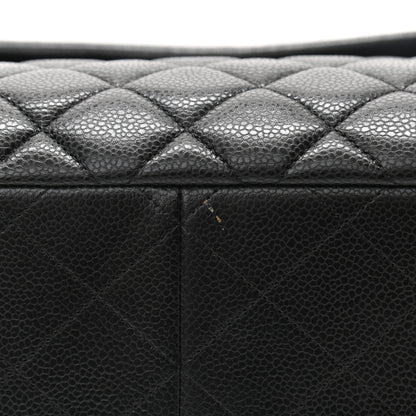 Chanel Caviar Quilted Flap Tote Black 9 of 11