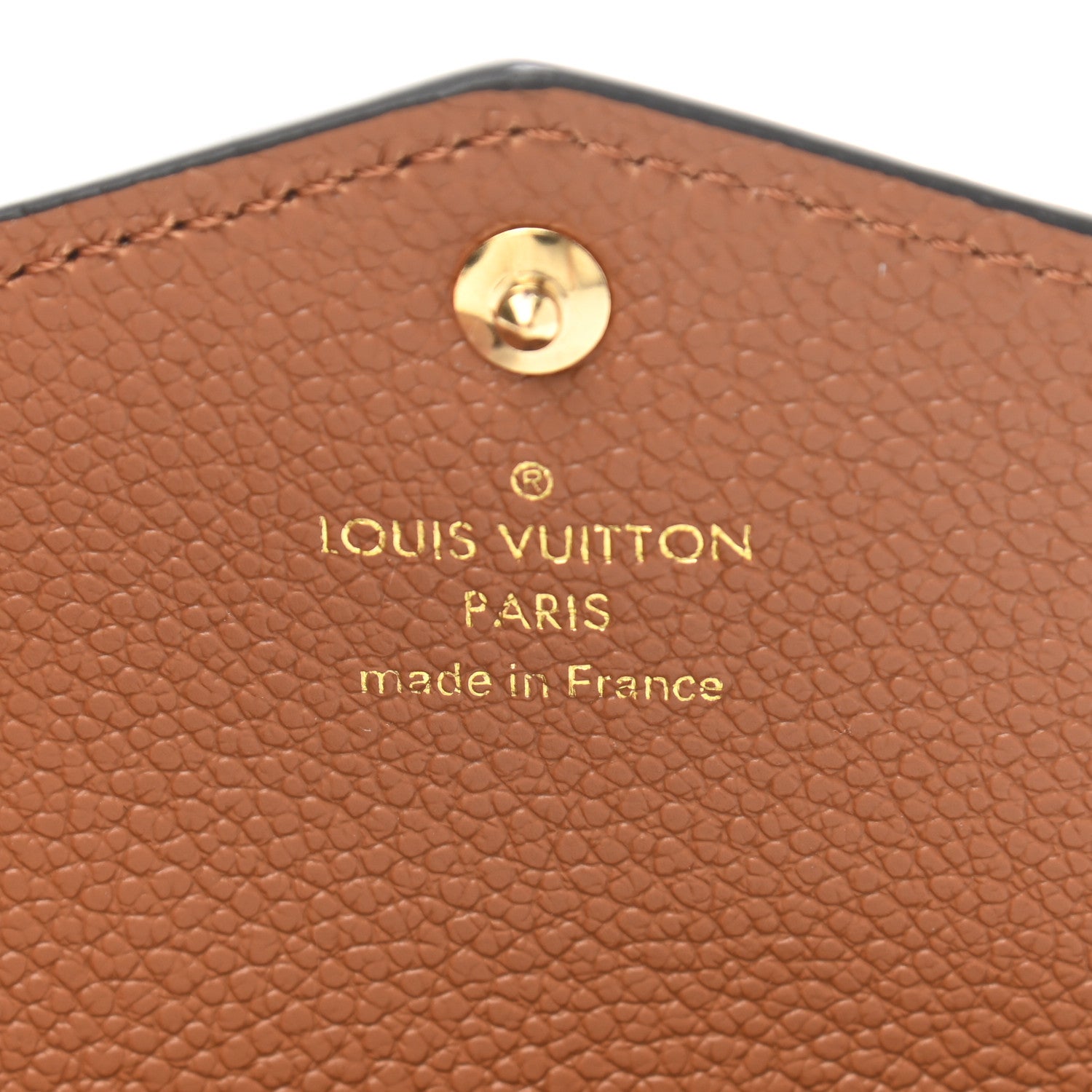Louis Vuitton Empreinte Monogram Giant Wild At Heart Key Pouch Caramel 6 of 7