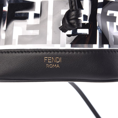 Fendi TPU FF Vitello Grace F is Fendi Mini Mon Tresor Bucket Bag Black 7 of 9