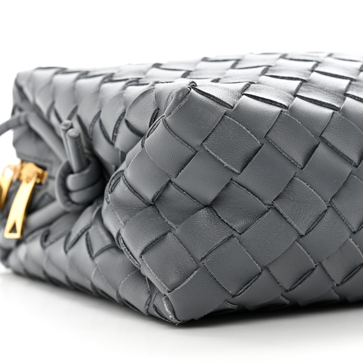 Bottega Veneta Nappa Intrecciato Small Loop Camera Bag Thunder 8 of 9