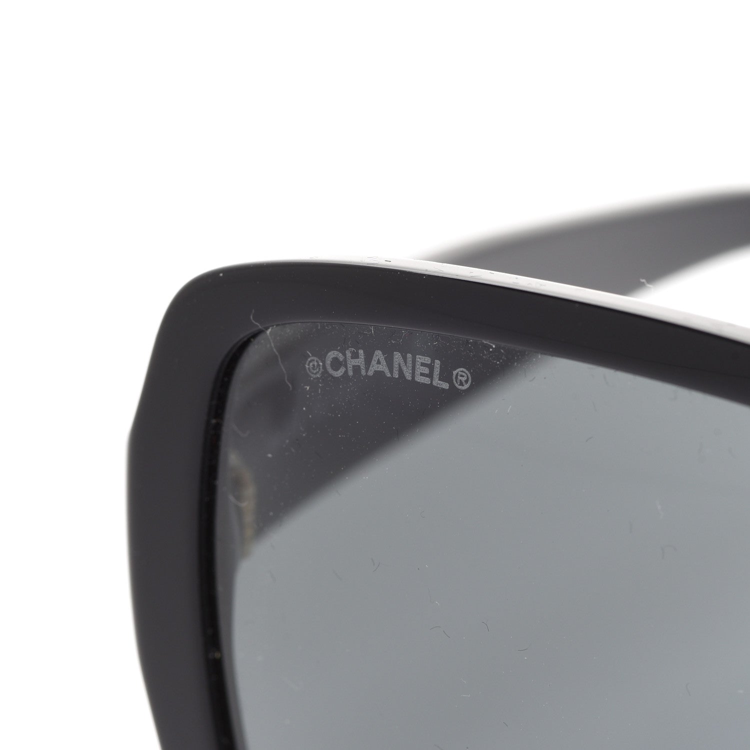 Chanel Acetate Square Sunglasses 5408 Black 7 of 8
