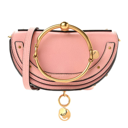 Chloe Calfskin Small Nile Bracelet Minaudiere Bag Washed Pink 1 of 8