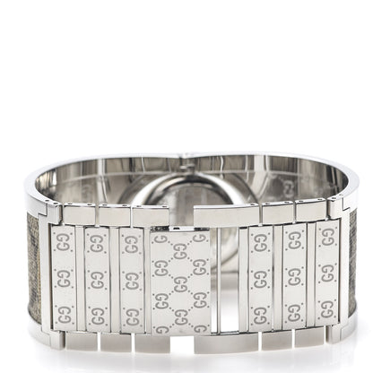 Gucci Stainless Steel Canvas Mother of Pearl 33mm Twirl Monogram Quartz Watch 4 of 8