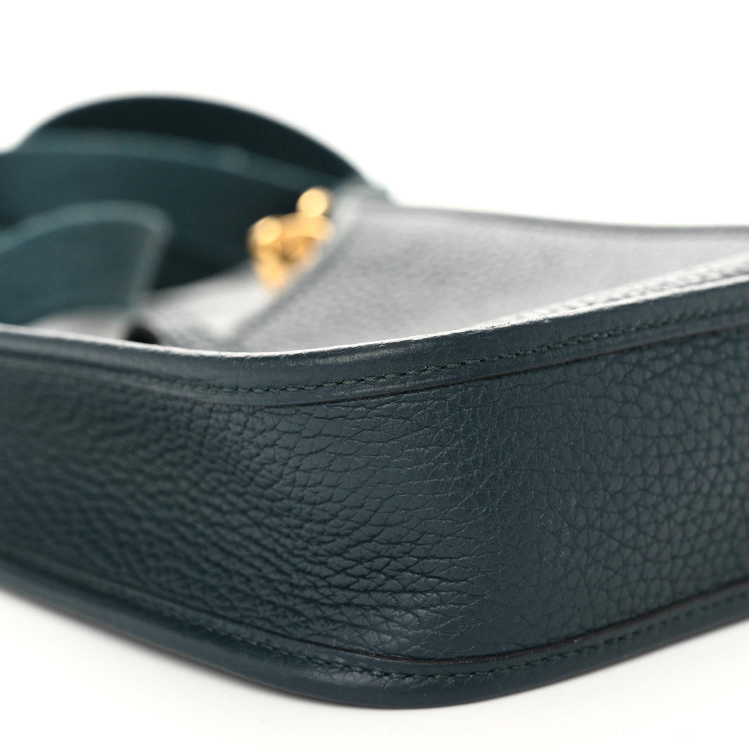 Hermes Taurillon Clemence Amazone Evelyne TPM Vert Cypress 9 of 11