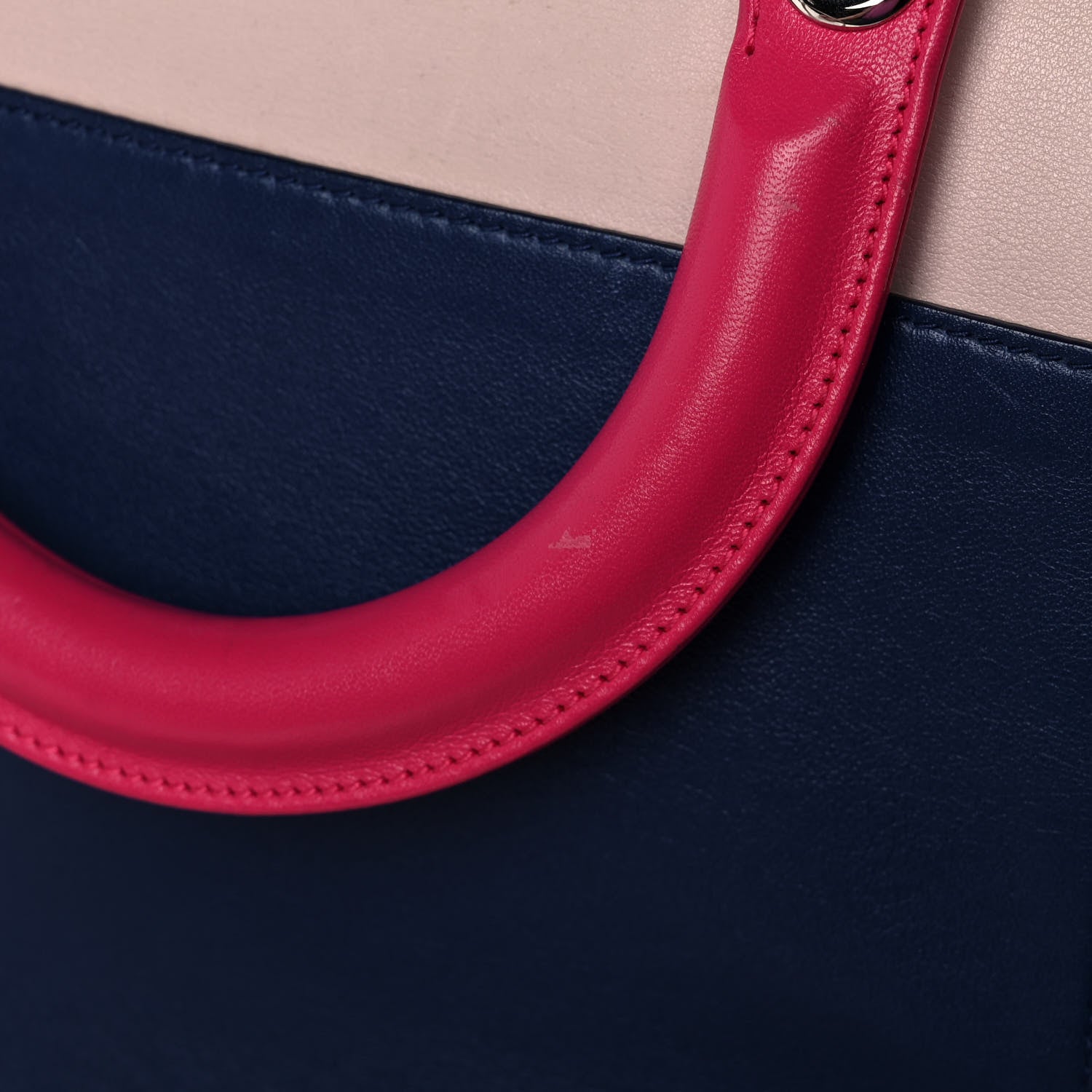 Christian Dior Smooth Calfskin Medium Be Dior Flap Pink Blue 13 of 13